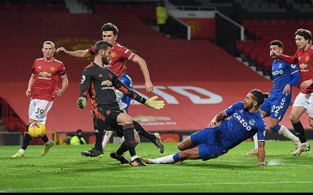 エバートンがラストプレー弾で劇的ドローに持ち込む! ユナイテッドは痛恨の勝ち点逸…《プレミアリーグ》