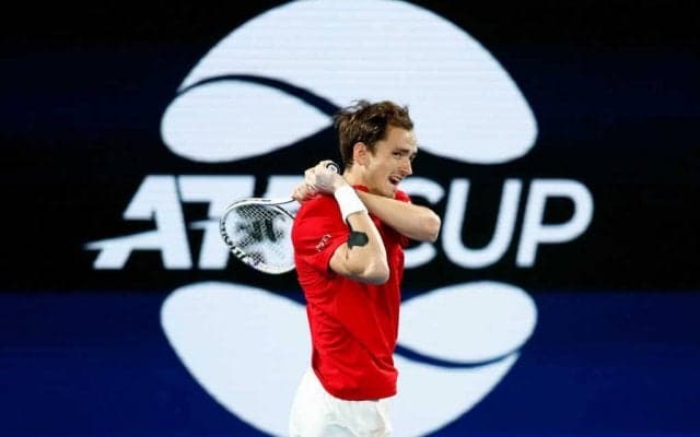 メドベージェフが強過ぎる！対トップ10驚異の10連勝でロシアが優勝[ATPカップ]