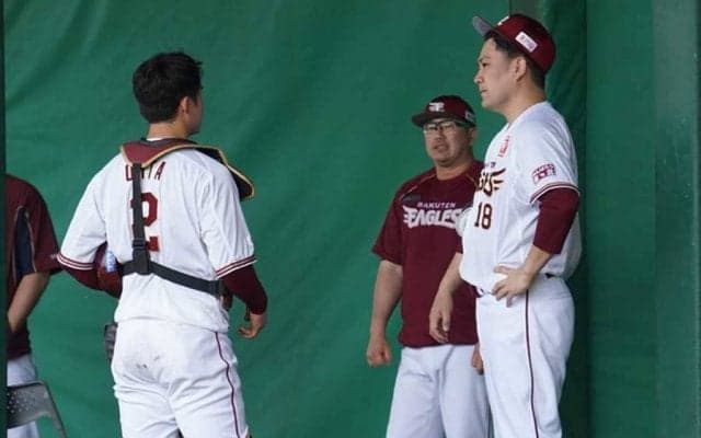 田中将大の初ブルペンに女房役の太田が驚愕　「めちゃくちゃ勉強になります」