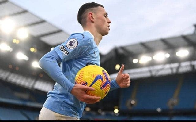 100試合出場達成のフォーデンが恩師ペップに感謝「僕が成長するために彼以上の人はいなかった」