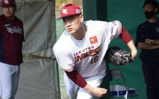 「楽天ユニやっぱ似合う」「今日も安定」田中将大の初ブルペンにファンも興奮