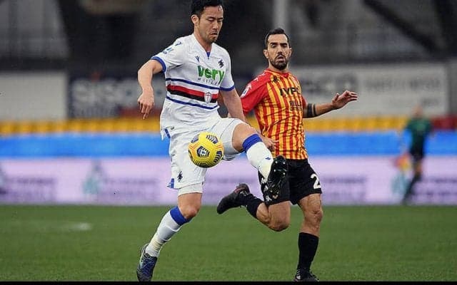 吉田途中出場のサンプはベネヴェントに追いついてのドロー《セリエA》