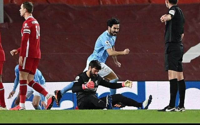 4発圧勝シティが鬼門アンフィールドで18年ぶりの勝利!　守護神アリソン背信のリバプールはホーム3連敗…《プレミアリーグ》