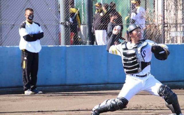 “甲斐キャノン”がさらに進化？　特別レッスンで城島イズム注入「間違いなくプラス」