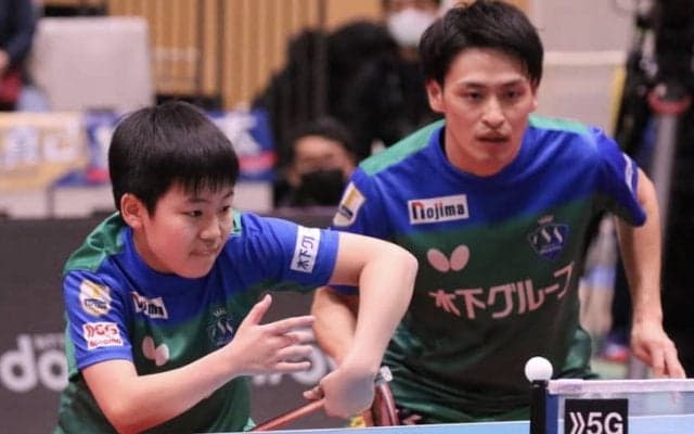 13歳9ヶ月、松島輝空がTリーグ男子最年少デビュー  背番号は“1”