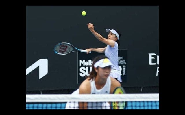  青山/ 柴原 全豪OP初戦突破 