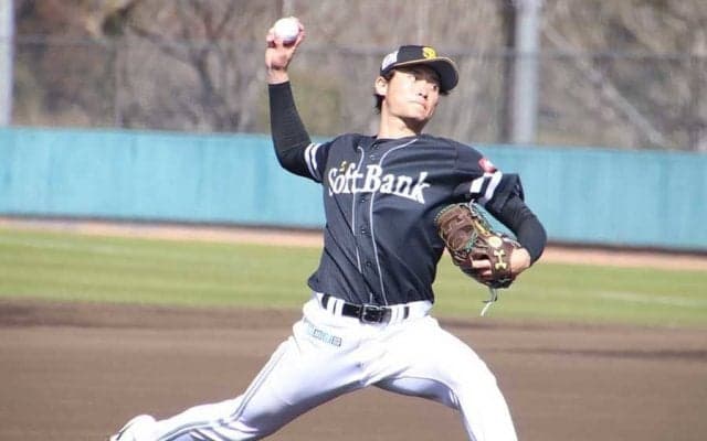 鷹15年ドラ1高橋純、打撃投手でバット2本へし折る「思ったよりも投げられた」