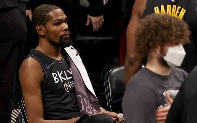 安全衛生プロトコルにより離脱していたケビン・デュラント…隔離期間を終えて戦列復帰へ