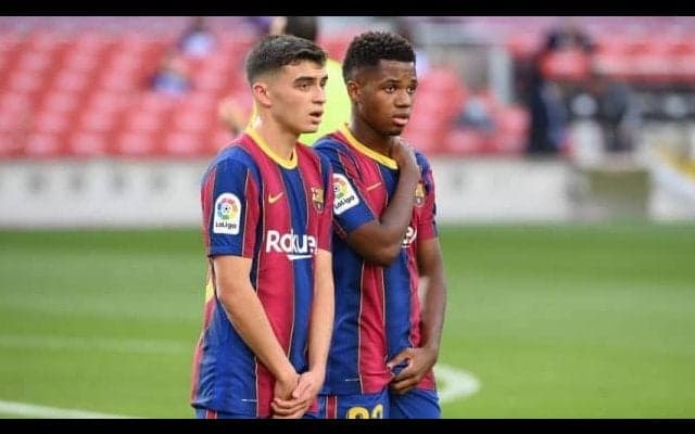 バルサ期待の18歳コンビ 仏紙選出の20歳以下トップ50で1位と4位に