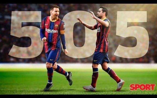 メッシがラ・リーガ505試合出場達成 マドリーの伝説2人にも迫る