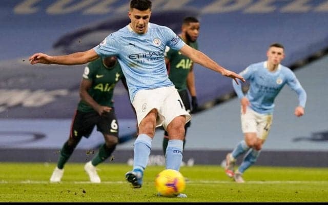 「聞いてなかった！」PK成功のロドリはGKエデルソンのアドバイスを完全無視!「自信があった」