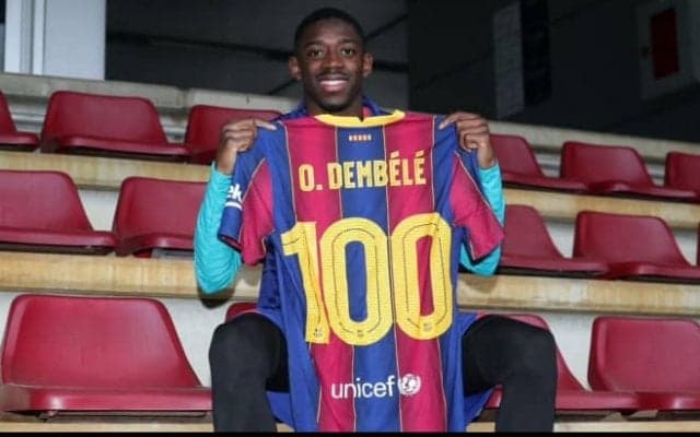 “100”に到達したデンベレ 自身の進化・成長を語る「とても弱かった」