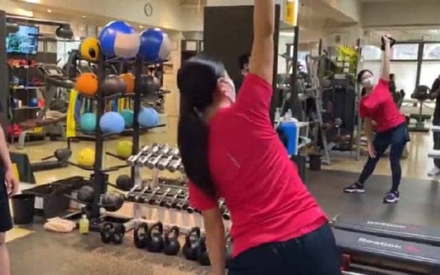 女子プロゴルファーを目指す選手のトレーニング