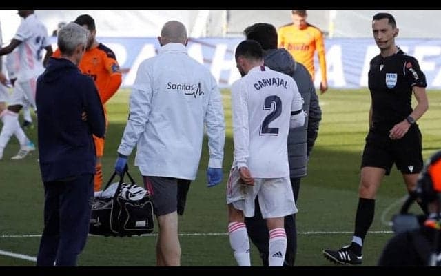 ジダンも「心配」...再負傷し25分で交代したカルバハル「最悪の事態」