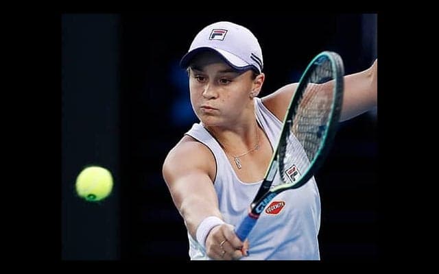  快勝バーティ 全豪OP8強へ 