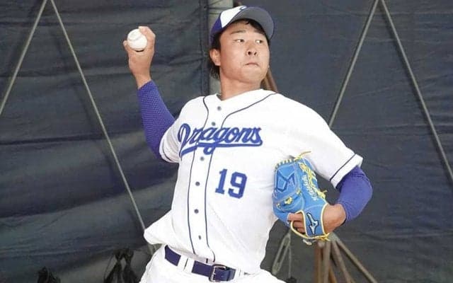 中日ドラ1高橋宏斗、出た150キロ！　順調調整で与田監督への“お披露目”も間近