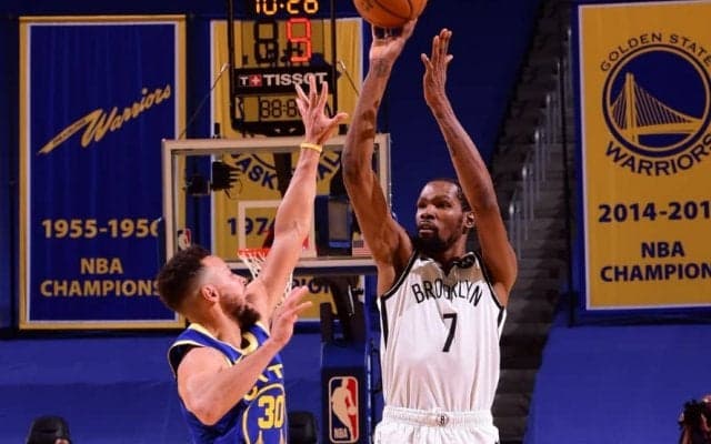 復帰戦のケビン・デュラント、古巣ウォリアーズ相手に20得点「ゴールデンステイトでの経験は人生の糧」