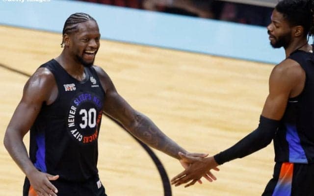 ニックスがホークスをとの接戦を制して3連勝…ジュリアス・ランドルは44得点をマーク