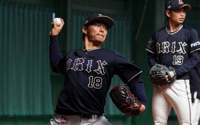 「最高のアングル」オリ山岡＆山本がブルペン共演、17日紅白戦で投げ合いへ