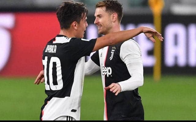 ディバラとラムジーが練習復帰、ポルト戦帯同へ