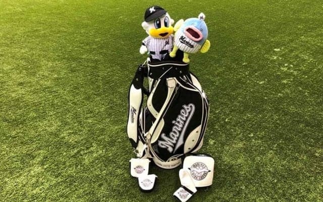 ロッテがゴルフギア予約販売　キャディーバッグ、ぬいぐるみヘッドカバーなど取り揃え