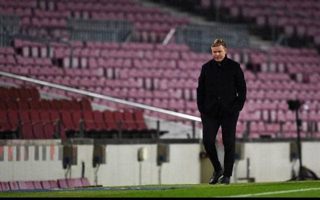 「ウソをつくこともできるが…」ホームで4失点大敗のバルサ指揮官クーマン、ベスト8進出は諦め？「チャンスはほとんどない」