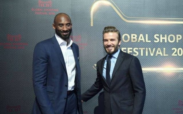 デイヴィッド・ベッカムとコービー・ブライアントの友情は消えず、残された家族にバレンタインデーの花束を贈る