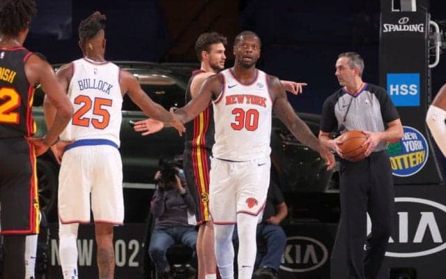 ジュリアス・ランドルがオールスター級の活躍、44得点でニックスを3連勝へと導く「みんなの信頼を感じている」