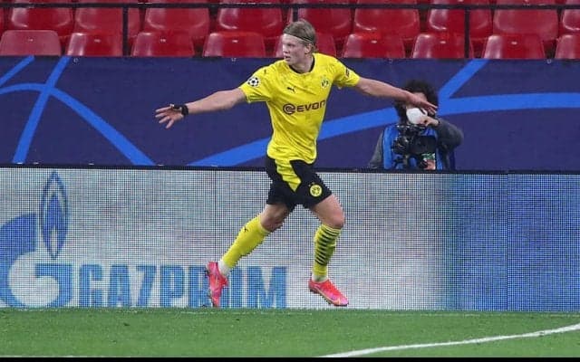 同世代ムバッペの活躍を意識するハーランド「彼のカンプ・ノウでのハットが刺激をくれた」