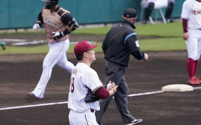 楽天・田中将大、復帰後初登板で3ラン被弾！打点王・中田に一発　2回計39球で3失点