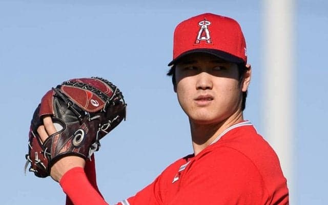 【MLB】大谷翔平が「デカくなってる」　トレーニング中に見えたぶ厚い胸板にファン驚嘆