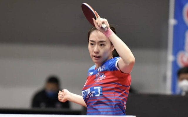 石川佳純、今季初の“1マッチ2勝”　勝率は驚異の92.4%に