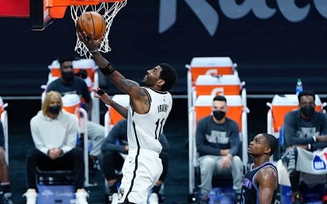 オールスターの先発選手に選ばれたネッツのカイリー・アービング…選出された気持ちを打ち明ける