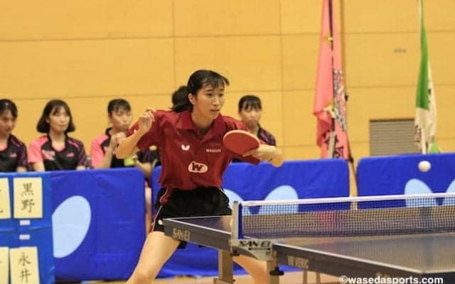 【連載】『令和２年度卒業記念特集』第２４回　加藤結有子／女子卓球