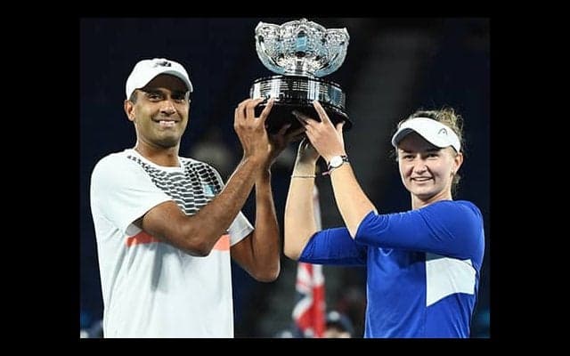  混合複 2年ぶりの全豪OP制覇 