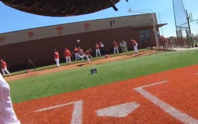 【MLB】捕手目線でメジャーの剛速球を体感　臨場感たっぷりの動画にファン驚愕「恐ろしい」