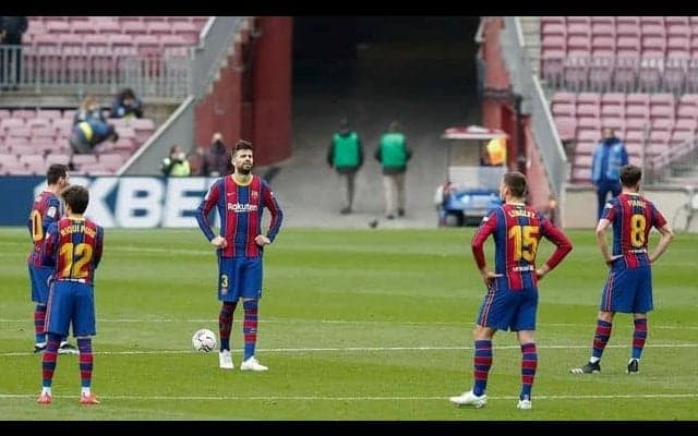 「本当に痛い」「勝ち点2を失った」ピケが終了間際の失点に落胆