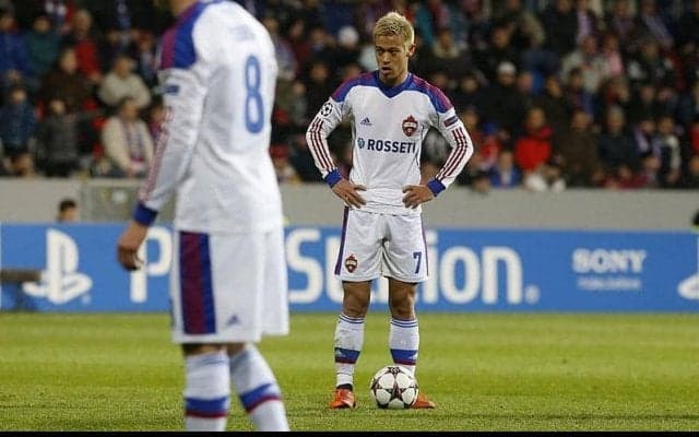 本田の強烈FKにGK悶絶！CSKA時代の豪快な一発！【ビューティフル・フリーキック】