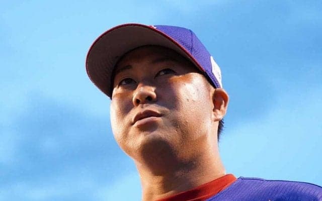 田澤純一、台湾デビューへ順調調整　味全が赤ユニでの実戦投球映像を公開