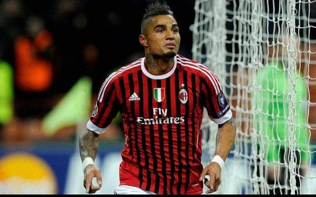 ミラン時代のK・ボアテングが豪快アクロバティックボレーでアーセナルを粉砕！【インクレディブル・ゴールズ】