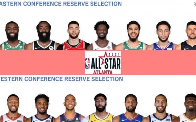 NBAがオールスター・ゲームのリザーブ14人を発表