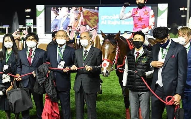 サウジカップデーに出走した日本馬5頭がドバイへ到着