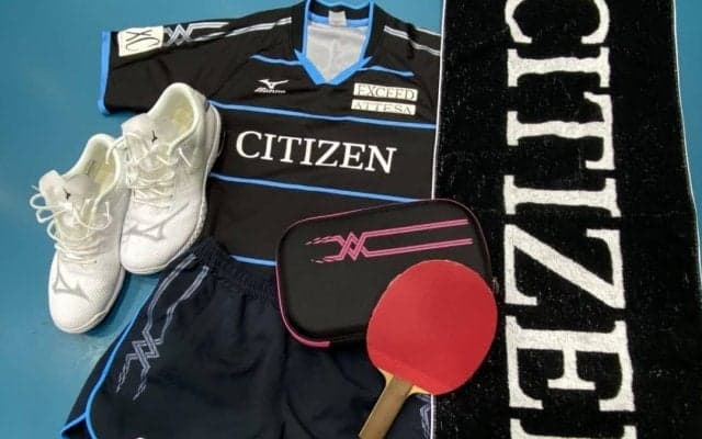 御内健太郎（シチズン時計）の用具紹介｜俺の卓球ギア#98