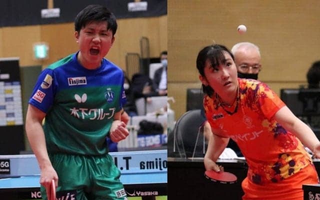 張本智和・加藤美優　男女最多勝選手がTリーグ後期MVPに