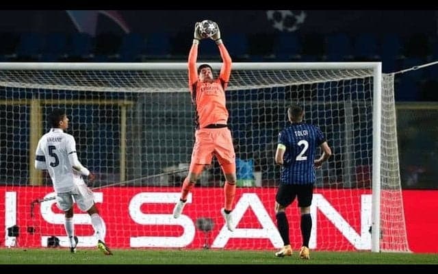 4試合連続無失点のクルトワ アタランタ戦に「こんなに静かな夜になるとは...」