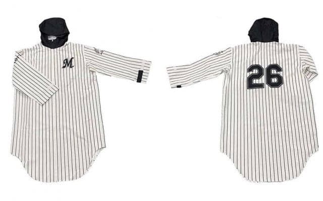 ロッテ、雨でも安心レインウェア限定販売　佐々木朗希ら14選手のホームユニデザイン