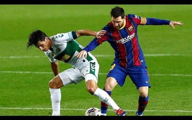 バルサ 貴重な勝ち点3確保、エルチェ戦で2ゴール“決定的”なメッシに最高評価