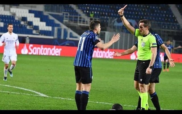 アタランタ監督 レアル戦での退場処分に不満「テクノロジーがあれば...」