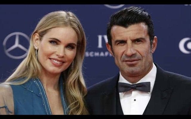 “46歳とは思えない” フィーゴの美人妻  「姉妹のように見える」娘との写真