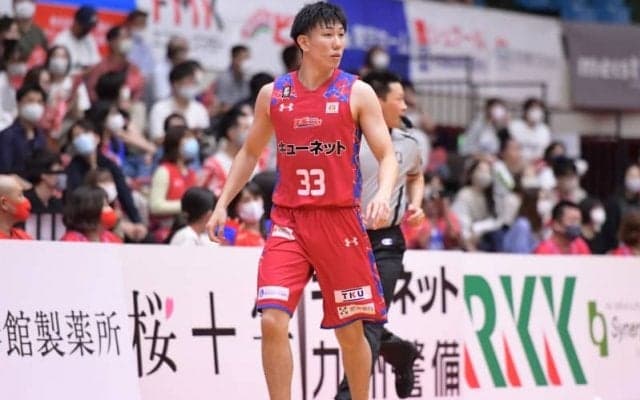 熊本ヴォルターズ、濱田貴流馬が鹿児島レブナイズへ期限付き移籍すると発表